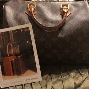 Louis vuitton speedy bag authentic